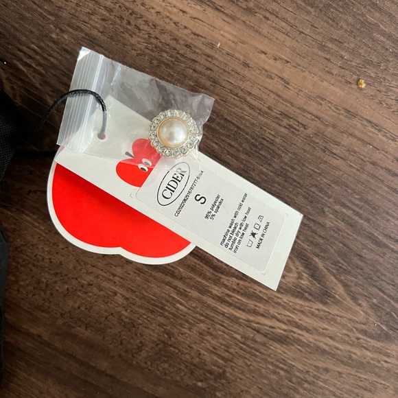 Cider mesh black cropped tank top - Picture 4 of 4